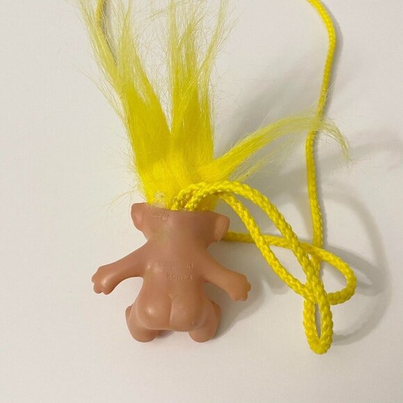 Vintage Troll Doll Necklace Made in Korea Collectible Toy - Picture 8 of 16
